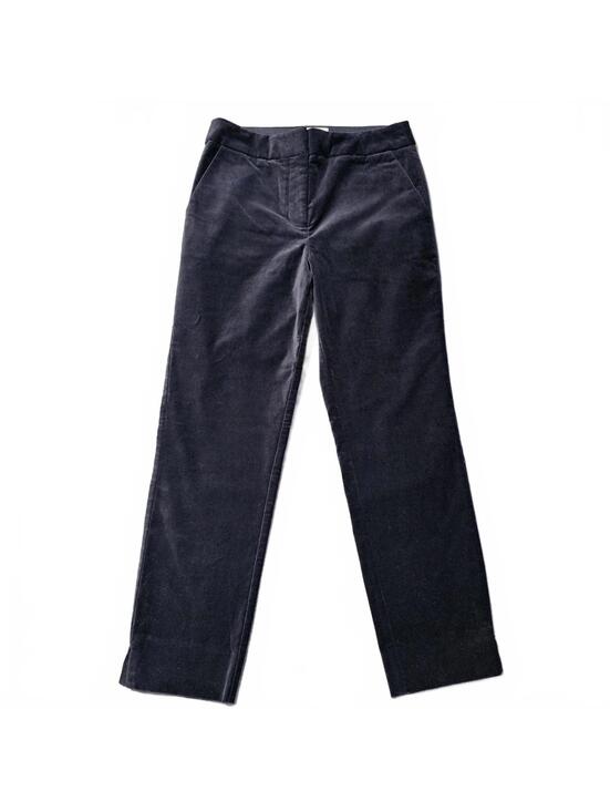 Boden Pants - Boden Womens 6 Reg Velvet Bluish Black Pants Trousers Preppy Mid Rise Straight